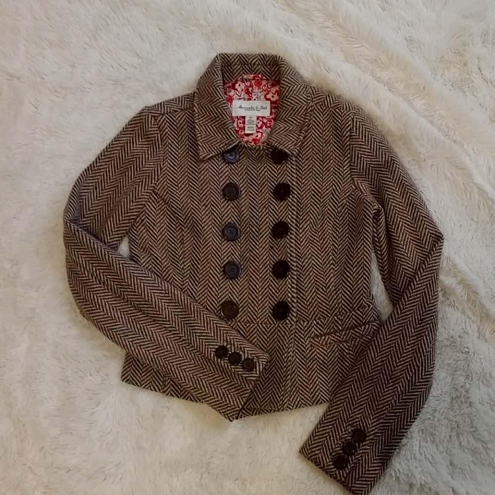 Abercrombie & Fitch Herringbone Jacket